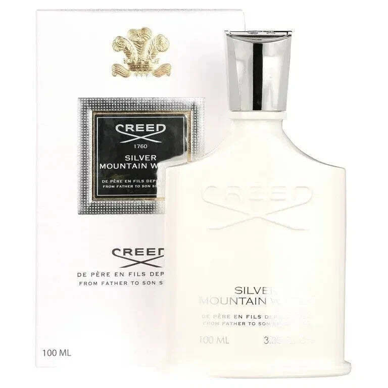 Silver Mountain Water by Creed, 3.3 oz EDP Spray for Unisex New In Box Authentic