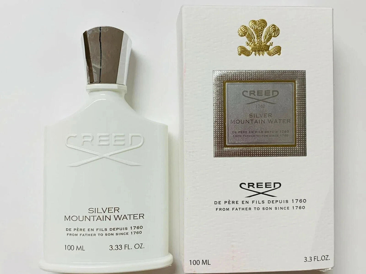 Silver Mountain Water by Creed, 3.3 oz EDP Spray for Unisex New In Box Authentic